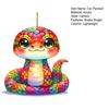 Christmas Car Pendant Cartoon Snake Shape Lightweight Hanging Accessory New Year Trees Doors Windows Decoration