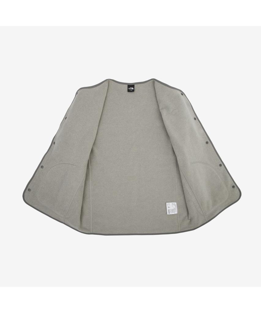 The North Face Nj4Fr60A Мужской флисовый кардиган Albano Ex Светло-серый