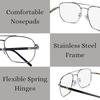 4Flaunt Essntl Series | Zero Power Blue Light Filter Computer Glasses | Anti Glare Photochromic UV400 Protected Eyeglasses For Men & Women