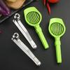 Stainless Steel Jujube Pitter And Slicer Set Cherry Pitter With Non Slip Handle Easy Use For Kitchen Baking And Snack Prep