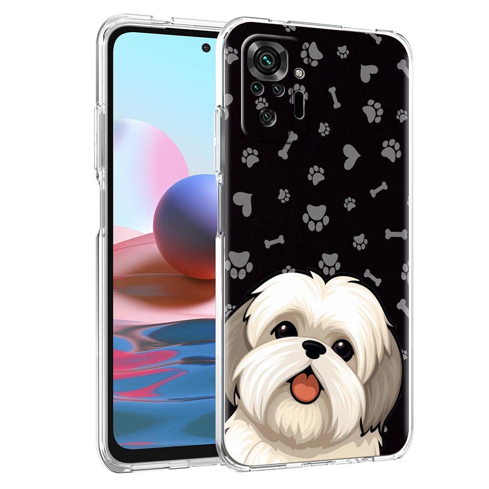 Чехол для телефона для Xiaomi Redmi Note 15 14 5G 13 12 10 11 Pro Plus 4G 14C 13C 12C Мягкий ТПУ чехол Рисунок Ши-тцу Милое Животное