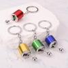 Car Modification Pendant Six Gear Shift Keychain Car Pendant Shifter Metal Keychain Charms