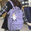 Waterproof Backpack Women Laptop Nylon School Bag Girl Cute Travel Female Rucksack Trendy College Bags