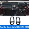 Передняя крышка-накладка вентиляционного отверстия кондиционера AC для Kia Sorento MQ4 Декоративная накладка из углеродного волокна Аксессуары для интерьера