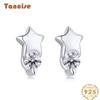Tancise 925 Sterling Silver Zircon Earrings Drop Earrings For Women Wedding Party Gifts