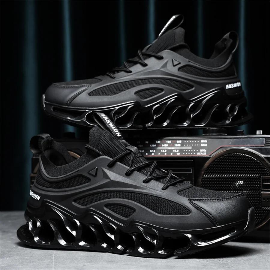 YRZL Mens Athletic Shoes Breathable Running Shoes Men Lightweight Sneakers Comfortable Walking Shoes Anti Slip Sports Shoes