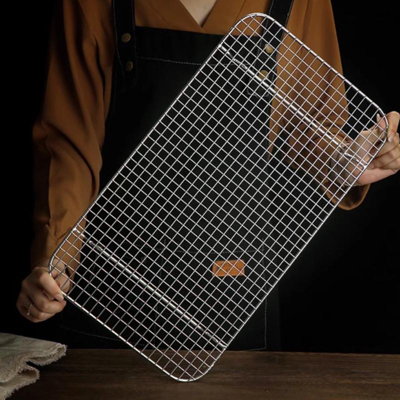 Решетка для охлаждения хлеба для барбекю из нержавеющей стали, подставка для сушки, решетка для охлаждения, противень для выпечки, бытовые инструменты для выпечки, кухонные принадлежности