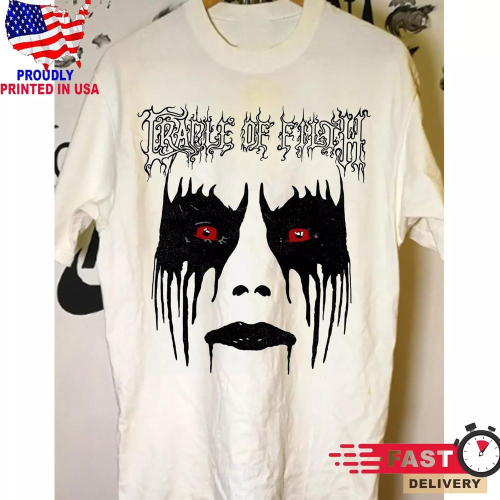 New Popular CRADLE OF FILTH album shirt Short Sleeve Men S5XL Tee QN1332 Unisex T-Shirt