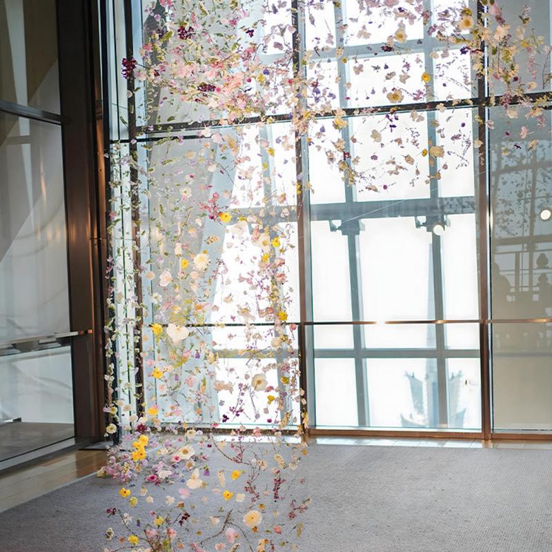 A Pack Of 20 Diy Spring Ring Creation Photo Curtain Petal Rain Waterfall Flower Scene Arrangement