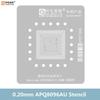 AMAOE APQ8096AU Набор трафаретов для пайки для ремонта чипов Qualcomm Automotive Cockpit 0,20 мм BGA Шаблон для реболлинга