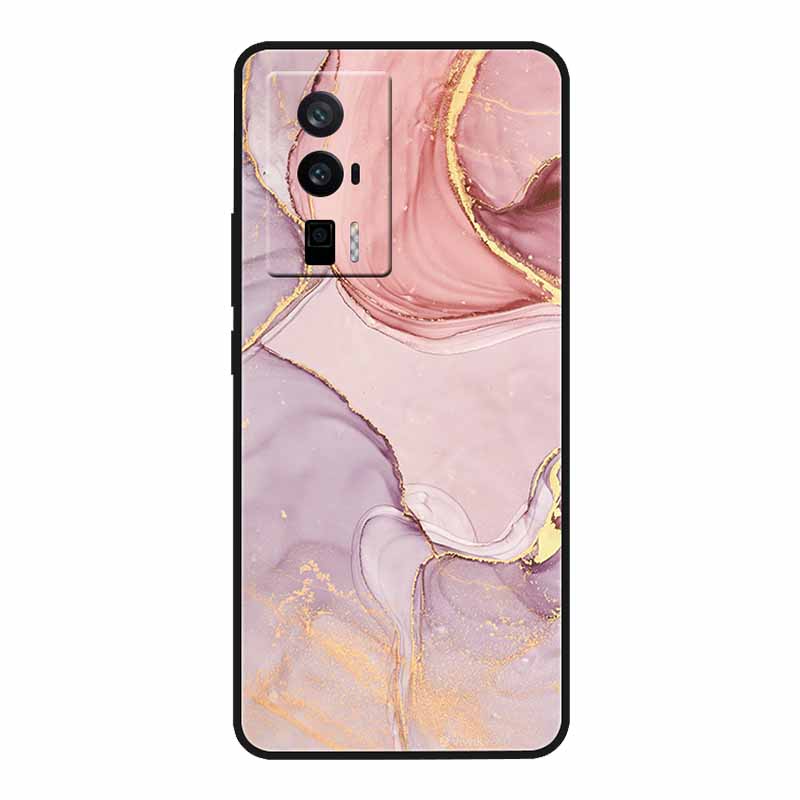 Чехол для Xiaomi Poco F5 Pro 5G Мраморный Рисунок Силиконовый Мягкий ТПУ Funda Чехлы Для Poco F5 Pro 5G Обложка Coque POCOF5Pro 2023 6.67"