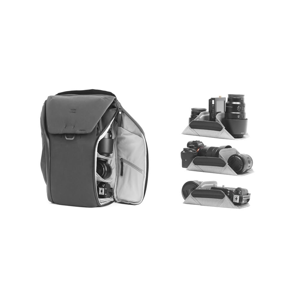 Дизайн Рюкзак на каждый день 20 л Черный Без ПФАС [Peak Design] [Peak BEDB-20-BK-3