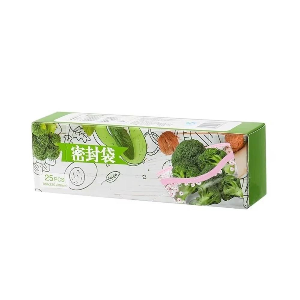 Self-Sealing Design Sealed Storage Bag Food Grade Thickened Plastic Bag For Refrigerator