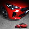 Для Kia Stinger 2018-2026 2 шт. Автомобильные Черные Накладки на Воздуховоды Противотуманных Фар Передние Декоративные Элементы Внешнего Стайлинга Аксессуары LHD/RHD