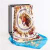 Fashion Hijab Scarf For Women Print Silk Satin Hair Scarfs Kerchief 90*90cm Square Neckerchief Headband Scarves For Ladies