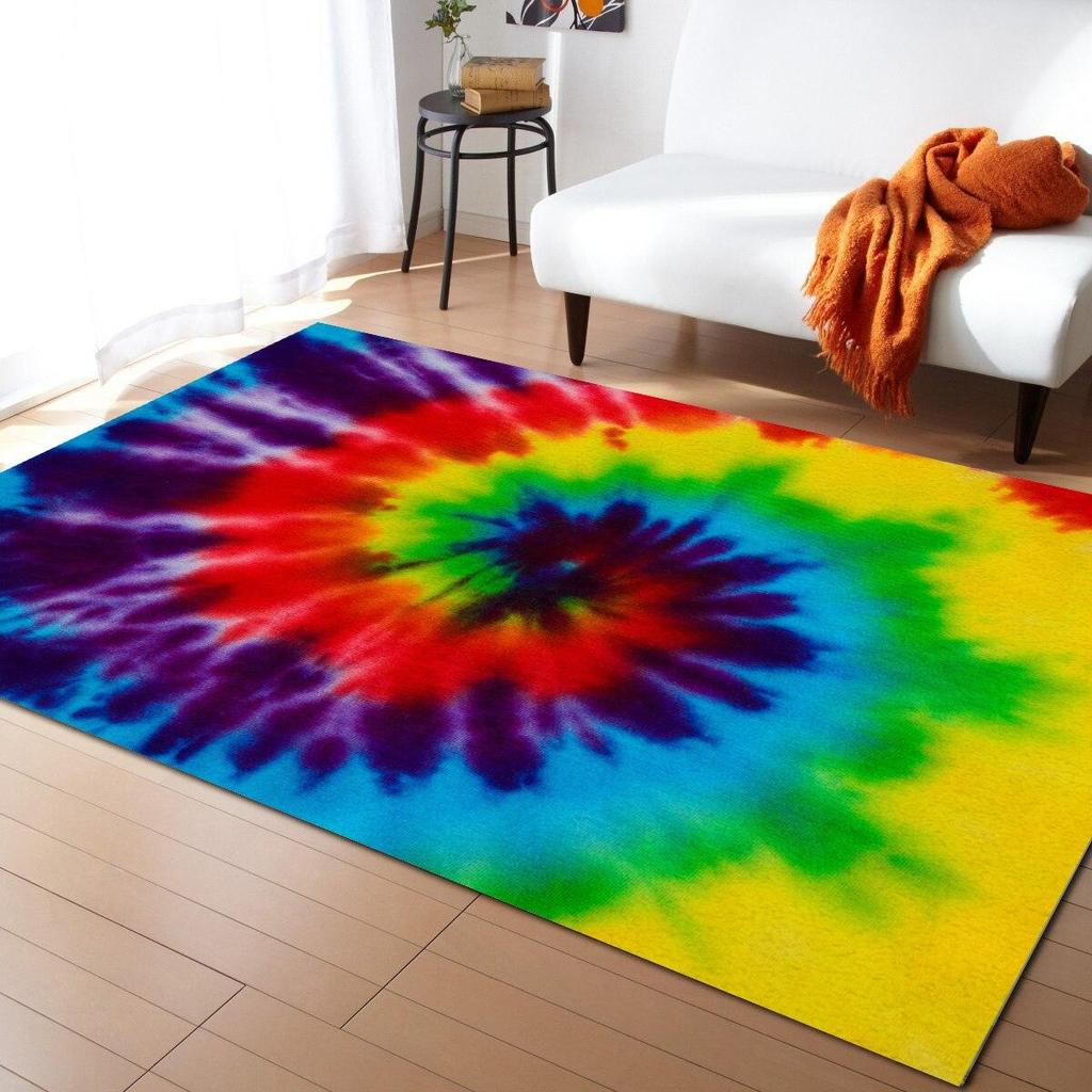 Полосы красочные ковры с радужным флагом для гостиной, спальни, коврик для детской комнаты, игровой коврик, большой ковер с 3D принтом для дома