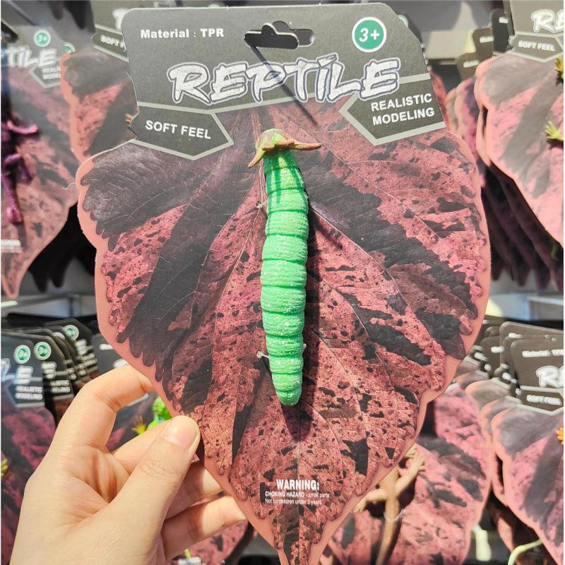 Игрушка-хамелеон ползающий: Мягкая резиновая модель амфибии для детей