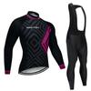 Осенние велосипедные майки, комплект одежды для велоспорта, мужской велосипедный костюм с длинными рукавами