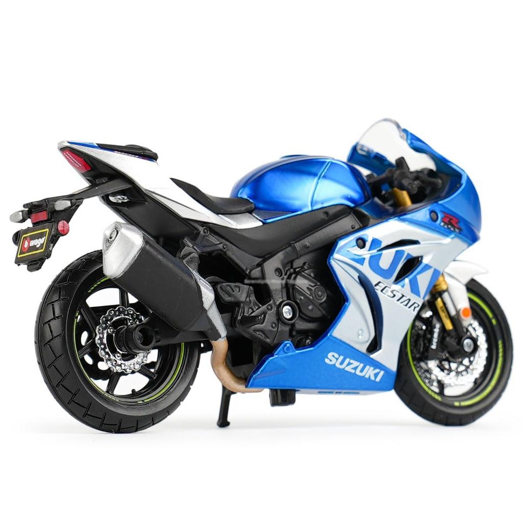 Bburago Suzuki 1000 Motorcycle Mini Car Diecast Car Complete Product 1/18 GSX-R 18-51088