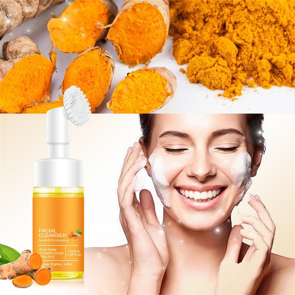 Whitening And Rejuvenating Cleansing Mousse; Cleansing Milk; Whitening Facial Cleanser 100ml