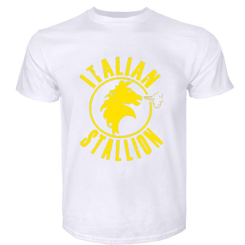Italian Stallion Licensed Unisexs Cotton Tshirt Fashion Teeshirt Male Summer Tops Summer Tshirt Unisex Drop ShippingAsian Size S5XL