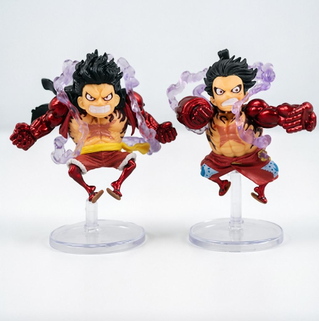 Фигурка Луффи Gear 4 из One Piece Обезьяна Д.. ПВХ Фигурка Действия Луффи Аниме Модель Игрушка Декор для Рабочего Стола Коллекция Подарок для Фанатов