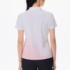 Anta Champion Series Gradient Logo Letter Pullover Polo Shirt Women tops Cloud-Mist-Pink 162320142-3