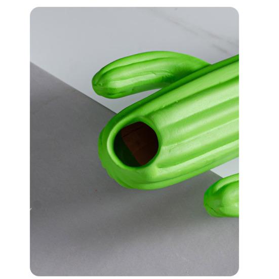 4 шт. шипов для полива в форме кактуса, терракотовые глиняные колышки для растений с самополивом, шипы для полива с медленным высвобождением для комнатных и уличных растений