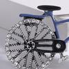 Unisex Brooch Retro Bike Shape Rhinestone Insert Individual Style Anti-slip Bag Coat