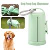 PP+PE Dog Poop Bag Dispenser With Hook Visible Window Pet Garbage Bags Storage Hanging/Clip Portable Puppy Waste Bag Holder
