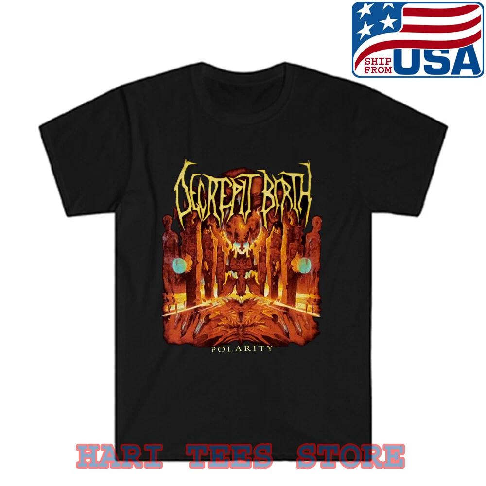 Decrepit Birth Полярность Мужской Черный Размер от S до 5XL