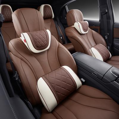 Кожа напа для BMW X1 X3 X5 X6 E46 E39, подголовник, автомобильная подушка, автомобильная подушка для шеи, подушка для сиденья, подушка для отдыха на сиденье