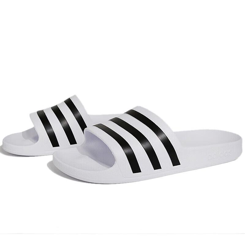adidas Унисекс Обувь Серия для плавания ADILETTE AQUA Спортивные шлепанцы F35539 Белый
