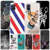 Hair Stylist Scissors Brush Phone Case For Samsung Galaxy A52 A32 A22 A12 A51 A31 A50S A30S A20S A10S Note 20 Ultra 10 Plus S10