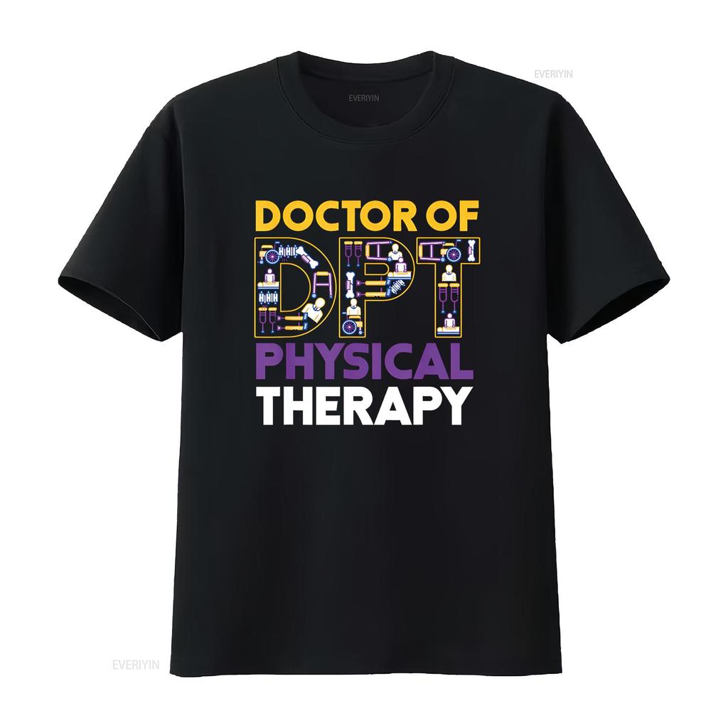 Pta Physical Therapist Doctor Idea Therapy T Shirt Vintage Washed Versatile Breathable Comfortable Graphic Casual