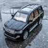 1:24 Toyota Land Cruiser Внедорожник SUV Металлический Литой Модель Автомобиля Симуляция Детская Коллекционная Игрушка Украшение Праздничный Подарок