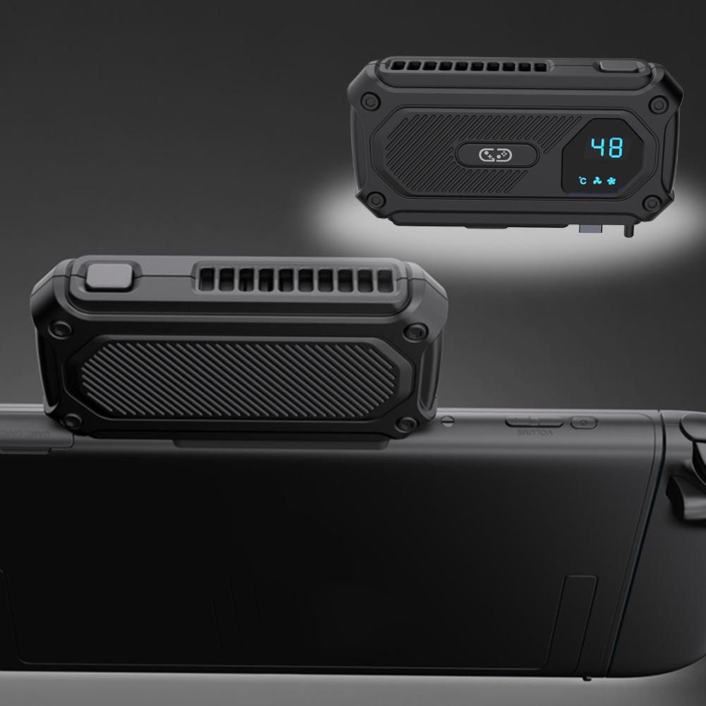 Для хоста Switch2 Вентилятор охлаждения С цифровым дисплеем Вентилятор теплоотвода Для игровой консоли Nintendo 2 С регулировкой двух скоростей