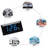 Car Digital Voltmeter Gauge DC 12V, LED Digital Display Voltmeter Car Battery Voltage Monitor for Car Motorcycle (Blue