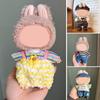Doll Clothes Set for 17cm La Bubu Dolls Elegant Overalls Soft Doll Dress Stylish Display Outfit Gift for Doll Lovers