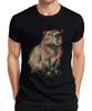 Capybara Water Pig Japanese Ukiyo-e Art Vintage Gift Men's T-Shirt