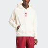 Adidas Manchester United Lfstlr Hoodie Cream White Men Streetwear IA8545