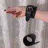 Мягкие наручники и браслеты из искусственной кожи для женщин - фотореквизит и аксессуары для косплея