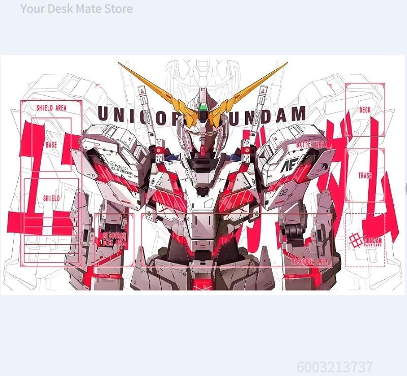 Игровой коврик Gundam Домашний мобильный доспех Gundam: Резиновый нескользящий коврик для боевых карт «Ведьма с Меркурия»