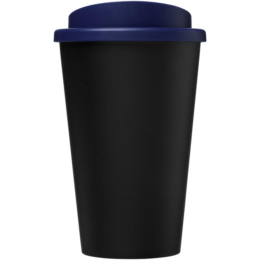 Americano "Eco" recycled 350 ml thermal tumbler Solid black
