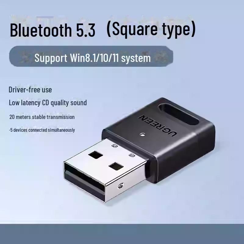 USB-адаптер Greenlink Bluetooth 5.0 для настольных компьютеров и ноутбуков (Виндовс 7/10)