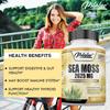 Irish Seaweed Bladder Capsules, thyroid support, digestive health, gluten-free, vegan, suitable for adults.
