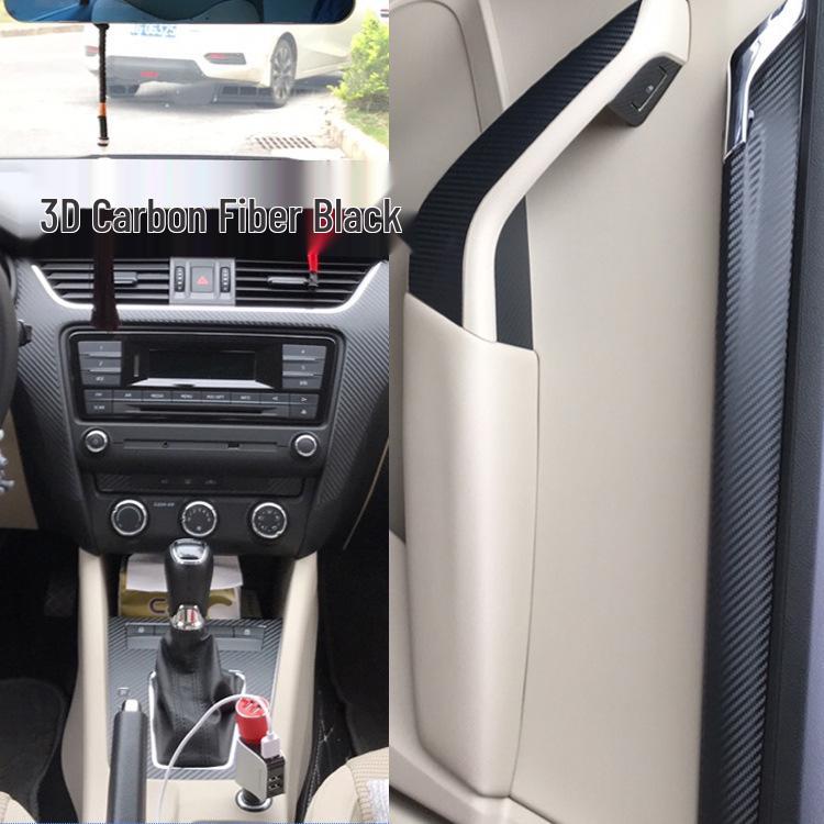 Skoda Octavia (15-19) Carbon Fiber Interior Center Console Stickers