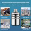 1Pcs 304 Stainless Steel Floating Ball Valve Automatic Water Level Control Valve 1/2"3/4"1" Water Tank Water Tower Shutoff Valve