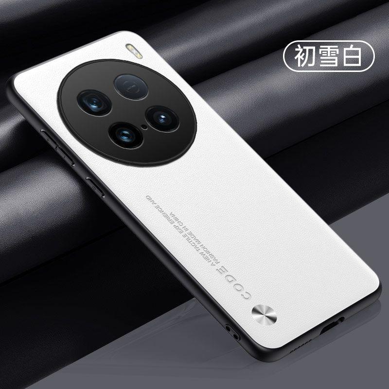 Чехол для VIVO X100 Ultra Чехол Роскошная Силиконовая Кожаная Задняя Крышка для Vivo X100Ultra 5G Защита Камеры Ударопрочный Бампер