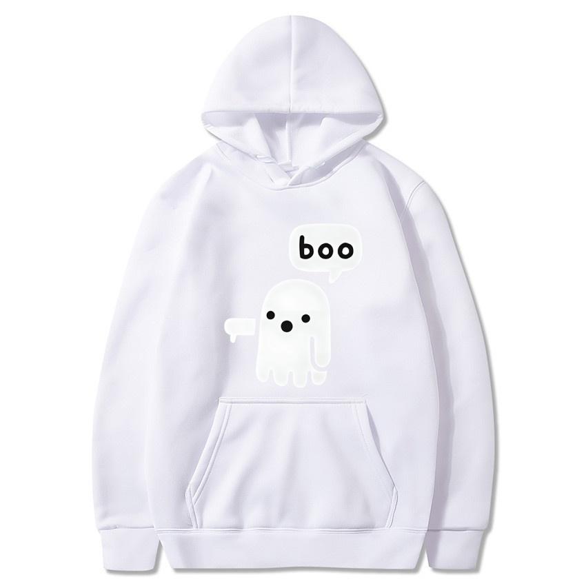 Autumn and winter new cartoon printed hoodie classic style college style pullover daily fashion warm hoodie casual